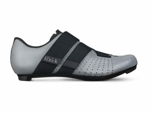 Wielrenschoenen Fizik Schoenen Tempo Powerstrap R5 refl grey-black