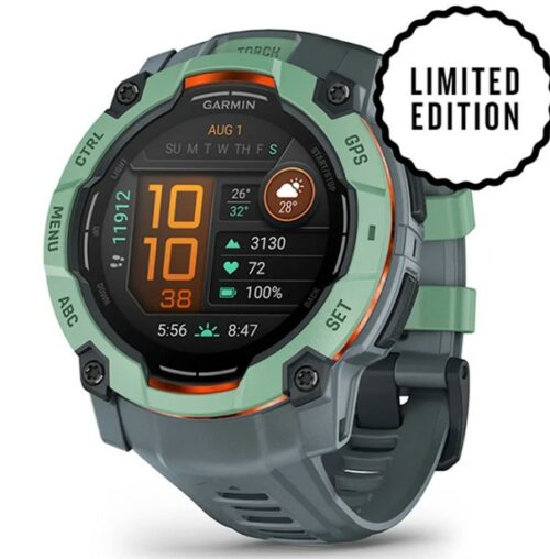 Sporthorloge GARMIN Instinct® 3 – 50 mm, AMOLED, Neotropic met twilight band