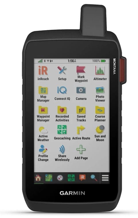 Navigatie Garmin Montana® 760i Robuuste GPS-handheld met touchscreen en inReach® technologie en camera van 8 megapixel