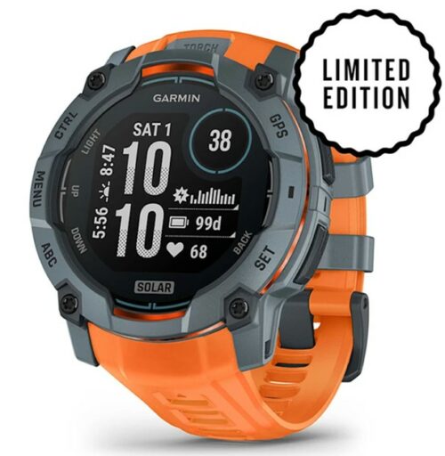 Sporthorloge GARMIN Instinct® 3 – 50 mm, solar, Twilight met solstice band