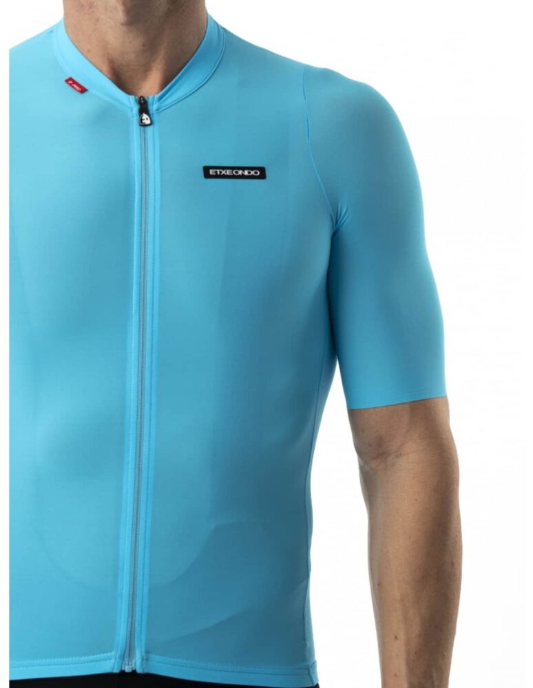 Fietsshirt Etxeondo Jersey Alde 110LW Man Hemelsblauw