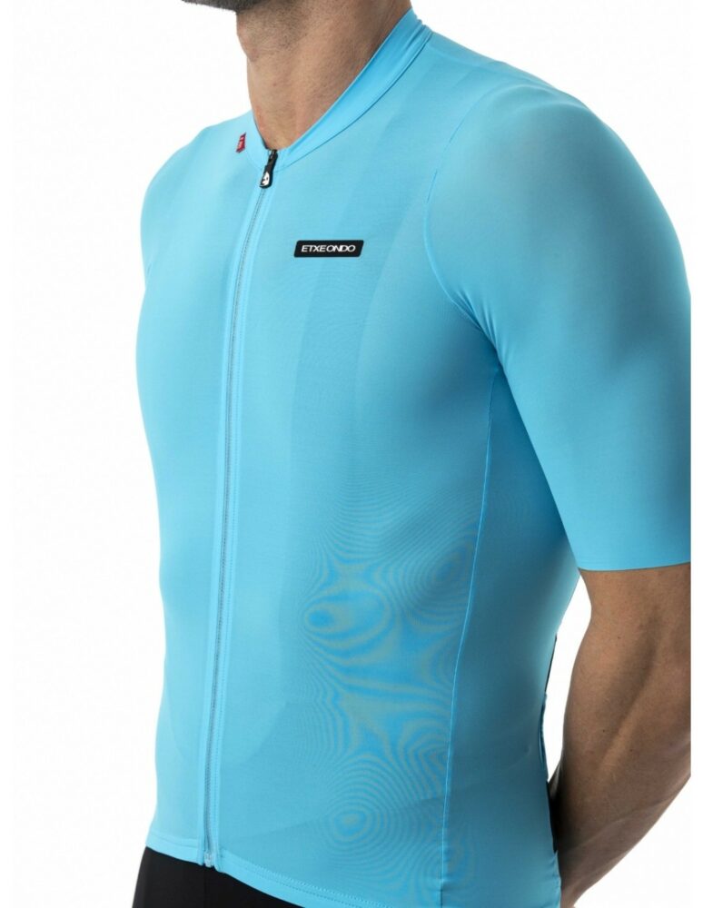 Fietsshirt Etxeondo Jersey Alde 110LW Man Hemelsblauw