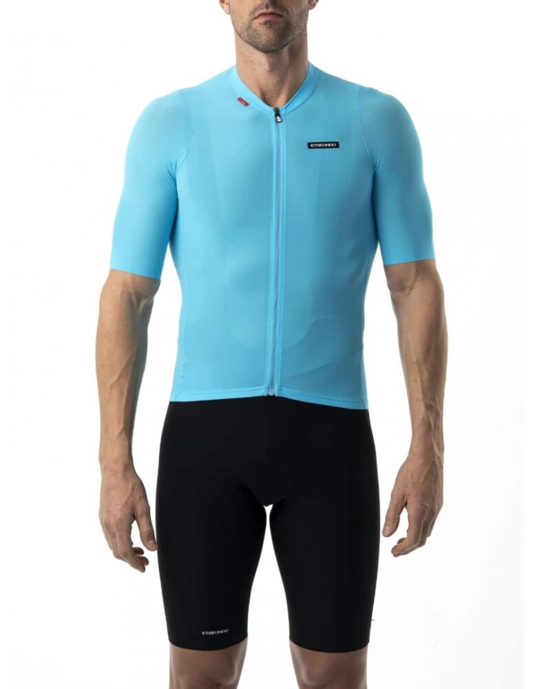 Fietsshirt Etxeondo Jersey Alde 110LW Man Hemelsblauw