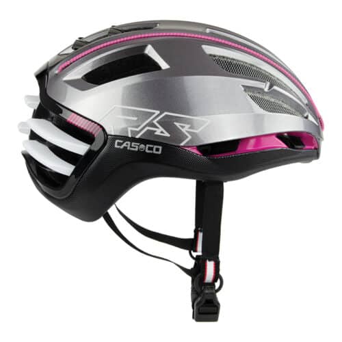 Wielrenhelmen Casco: Speedairo2 Anthracite Fuchsia