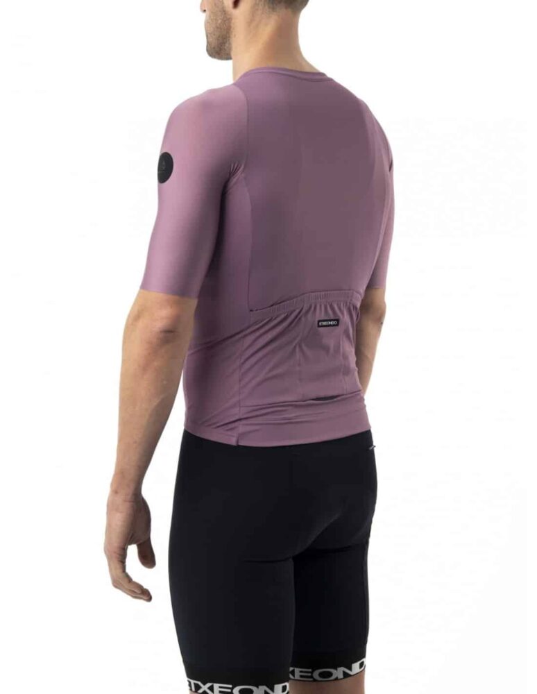 Fietsshirt Etxeondo Gara Man Aubergine