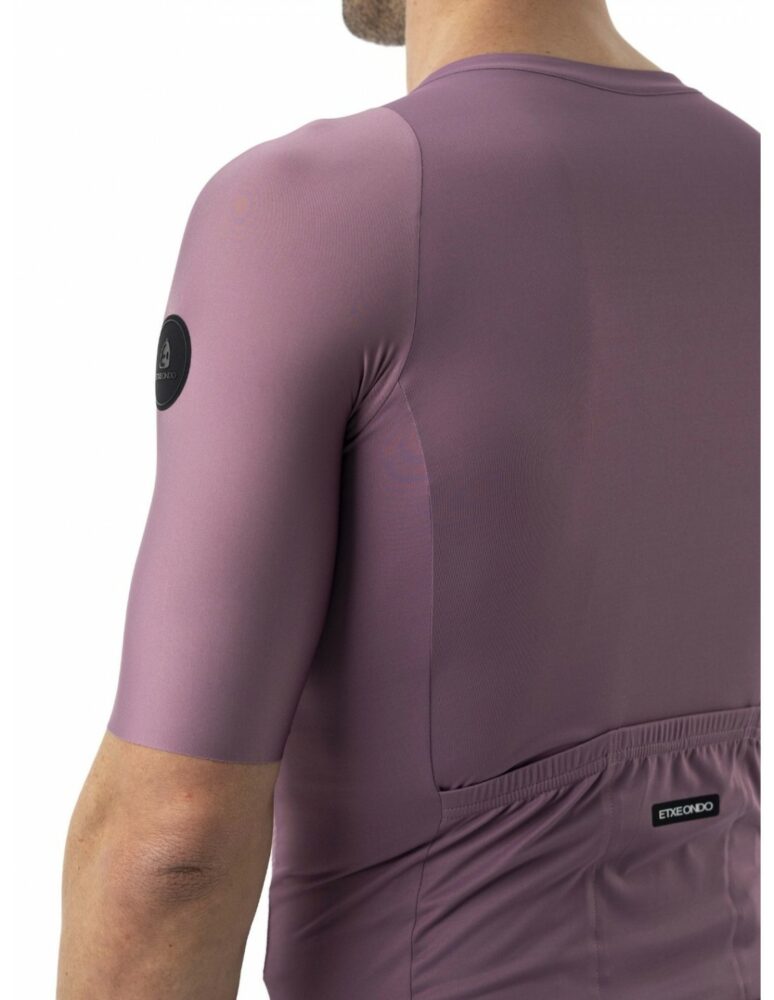 Fietsshirt Etxeondo Gara Man Aubergine