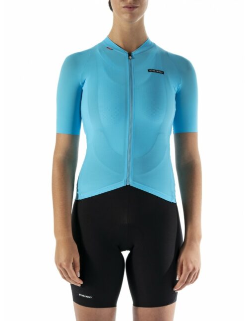 Fietsshirt Etxeondo Jersey Alda 110LW woman Hemelsblauw
