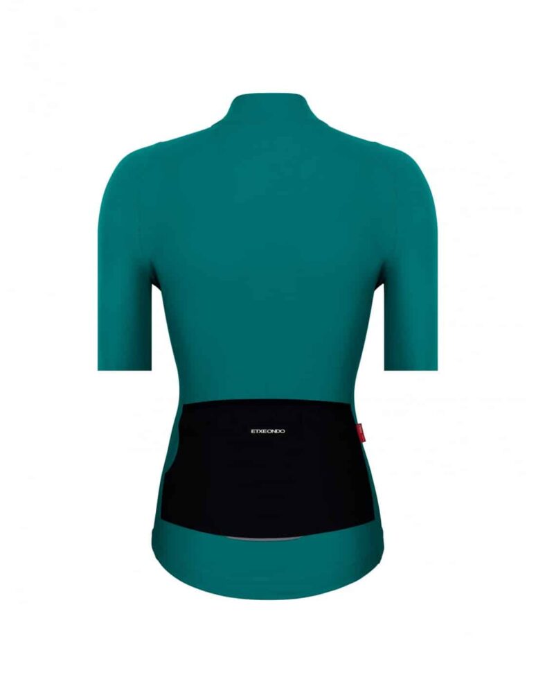 Fietsshirt Etxeondo Jersey Alda 110LW woman Smaragdgroen