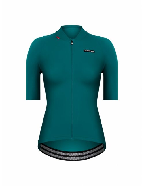 Fietsshirt Etxeondo Jersey Alda 110LW woman Smaragdgroen