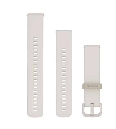 Garmin horlogebandje: Bandjes met snelsluiting (20 mm) Ivory VivoActive 6