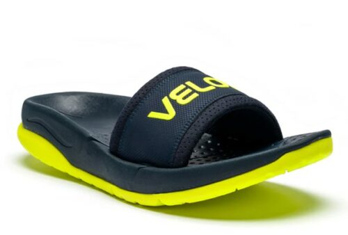 Herstelschoenen VELOUS Laguna Slide Marineblauw/Neongeel