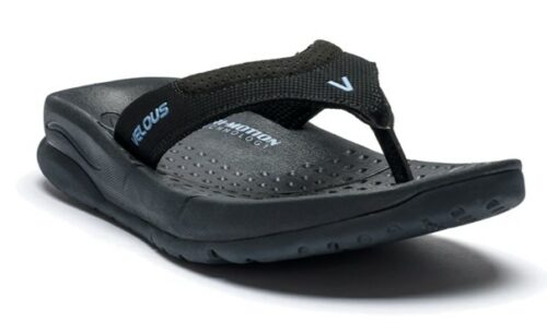 Herstelschoenen VELOUS Herstelschoenen Oceanside Flip Zwart/Lichtblauw