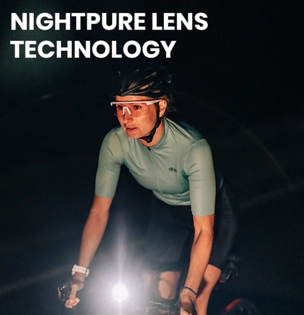 Sportbril Magicshine Rouleur Night Vision Black/grey - Afbeelding 2