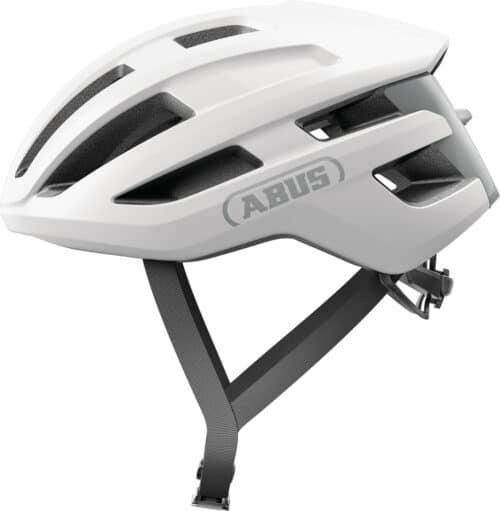Wielrenhelmen: Abus Helm PowerDome polar white