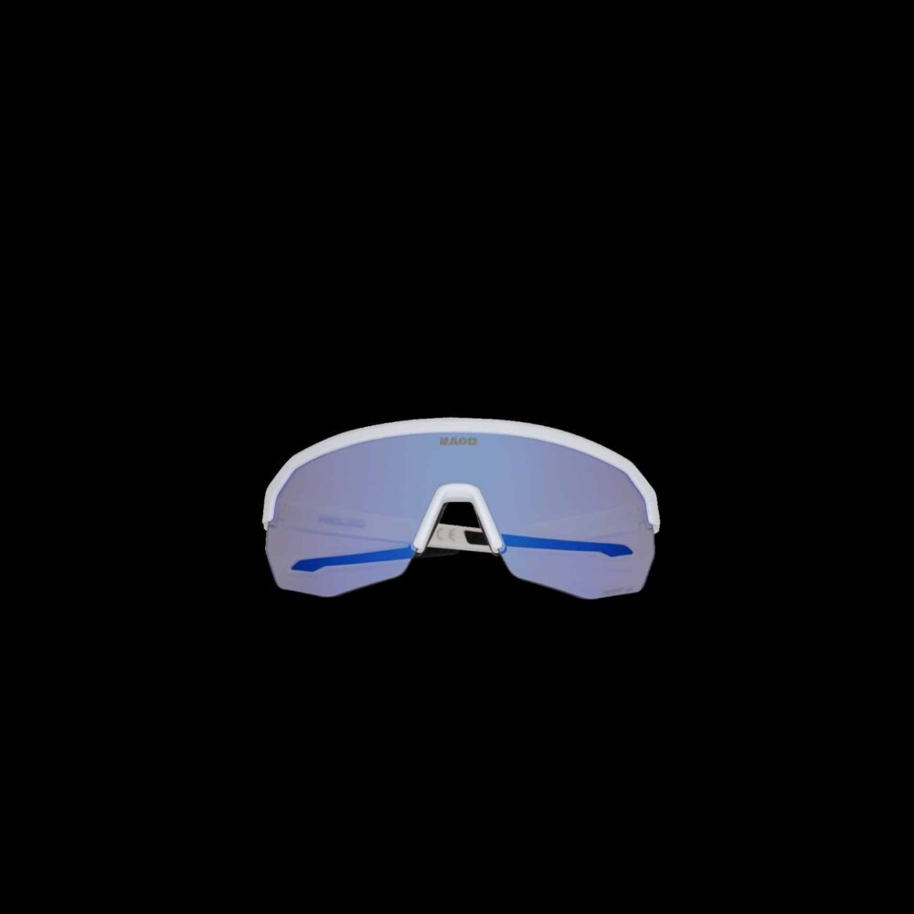 Sportbril NAOS Helbo Photochromic White Matt/Blue lenses