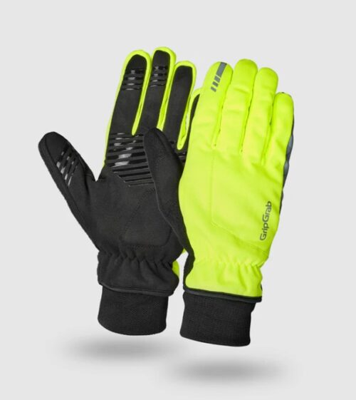Fietshandschoenen Gripgrab Gloves Windster 2 Windproof Winter Yellow Hi-Vis