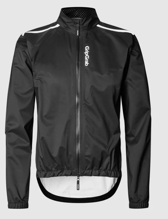 Fietsjassen: GripGrab RIDE Waterproof Lightweight Jacket Black