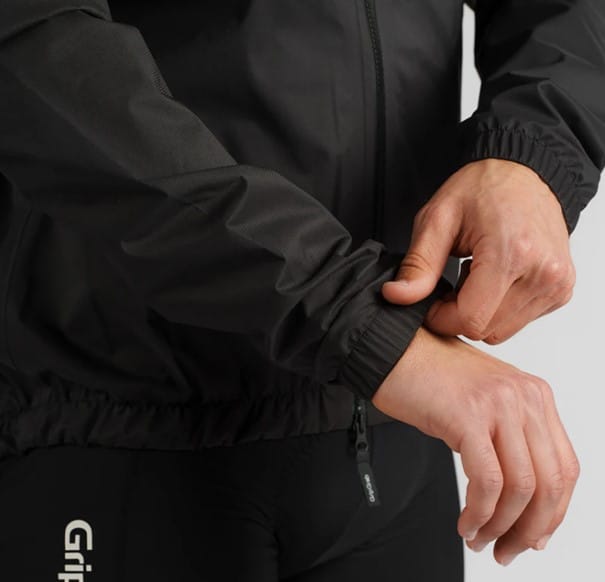 Fietsjassen: GripGrab RIDE Waterproof Lightweight Jacket Black