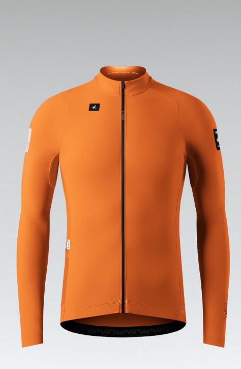 Fietsshirt GOBIK jersey long sleeve Pacer Solid 2.0 man Thai (orange)