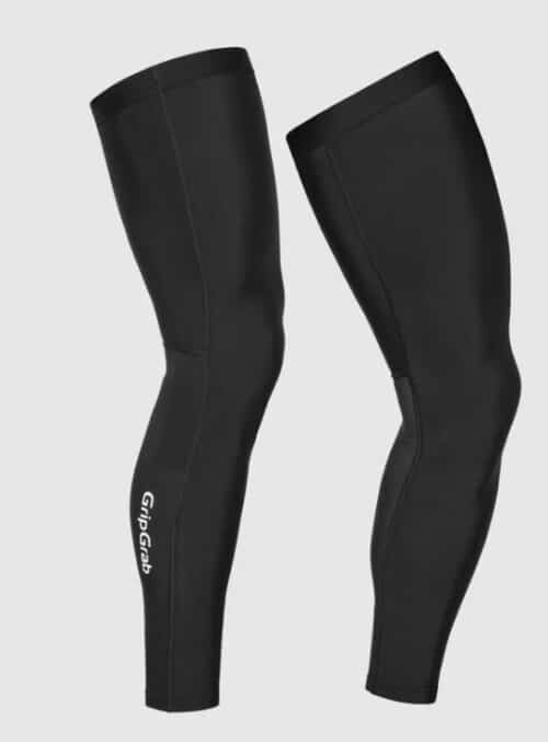 Arm- en Beenstukken wielrennen: GRIPGRAB RIDE Thermal Leg Warmers Blac