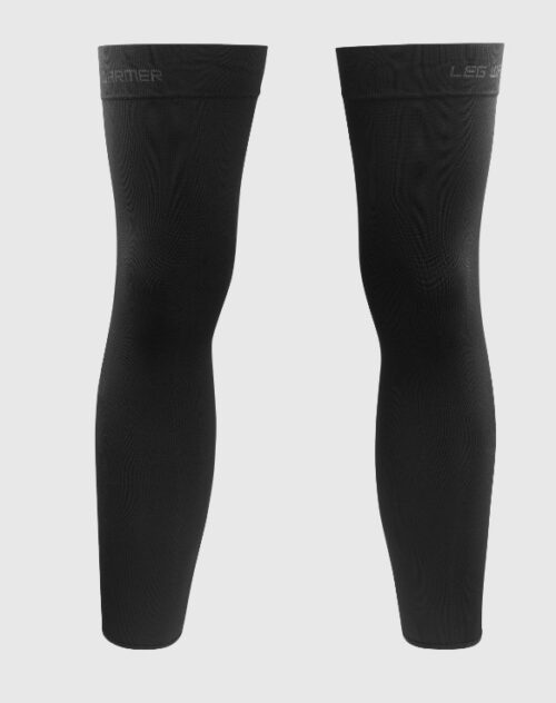 Arm- en Beenstukken wielrennen ASSOS Spring Fall Leg Warmers P1 BlackSeries