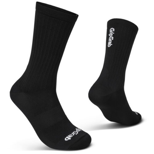 Fietssokken: Gripgrab PACR high cut socks Black