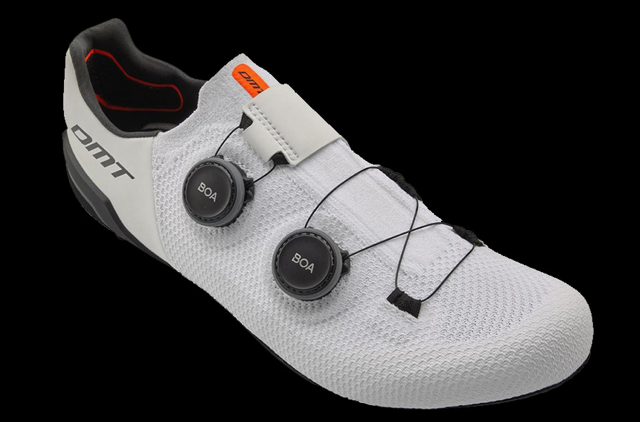 Wielrenschoenen DMT Schoenen Road SH10 wit/zwart
