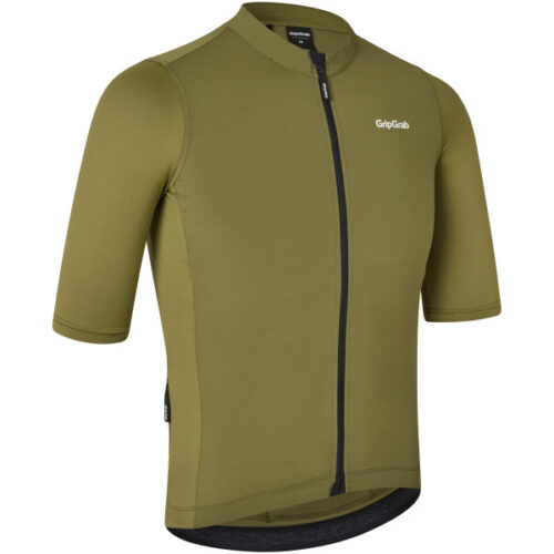 Fietsshirt GripGrab Jersey Ride korte mouwen Olive Green