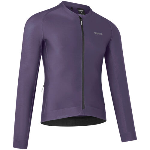 Fietskleding: PACR-fietsshirt met lange mouwen Purple