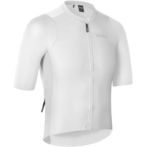 Fietsshirt: GripGrab PACR lichtgewicht fietsshirt korte mouwen man White